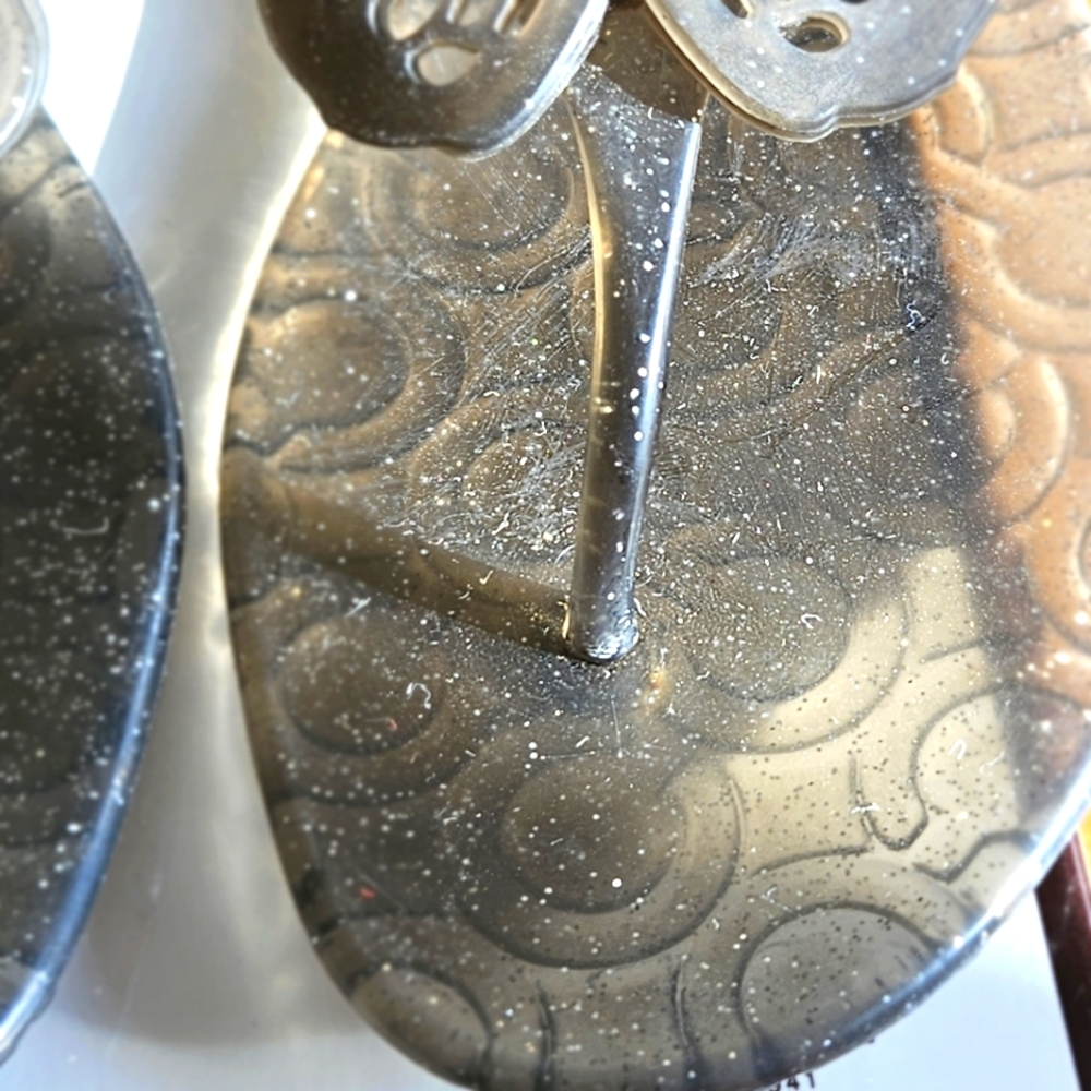 Coach Pasarella Butterfly Smoke Y2K Jelly Sandals Flip Flops Summer Beach Size 8 - Picture 10 of 12